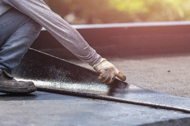 Professional Basement Waterproofing technician working in Lincoln Park, NY